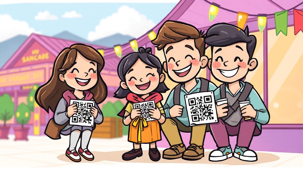 패스트트랙 티켓 사용법 (cartoon 스타일)