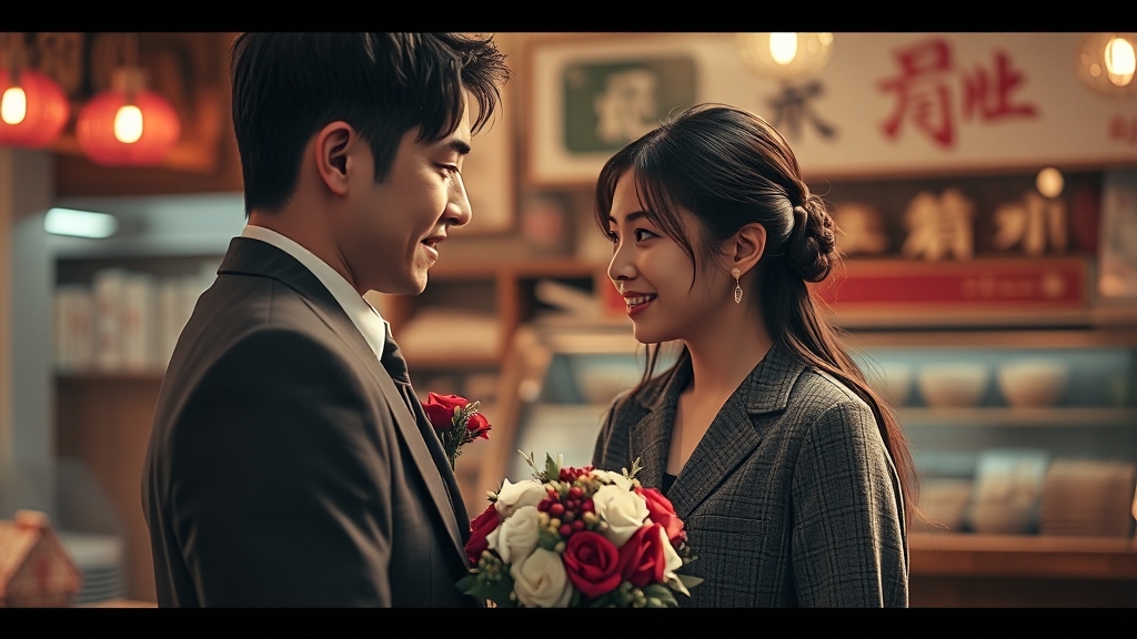 주요 등장인물 관계 (realistic 스타일)