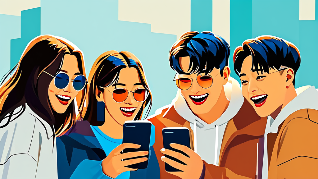 MBC 온에어 앱 활용 가이드 (illustration 스타일)