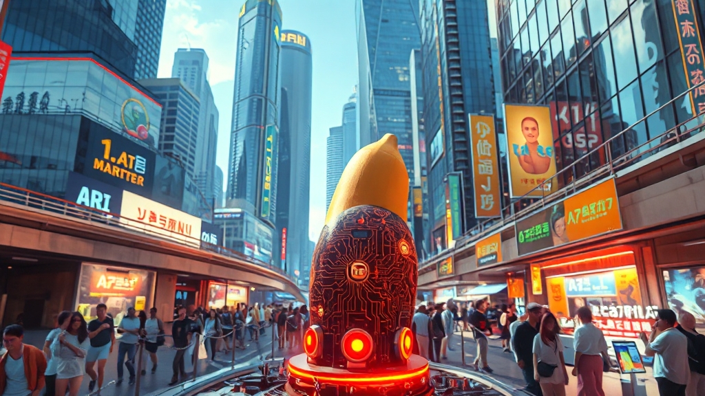 나노바나나 한계, 전망 & AI 시장 동향 (realistic 스타일)