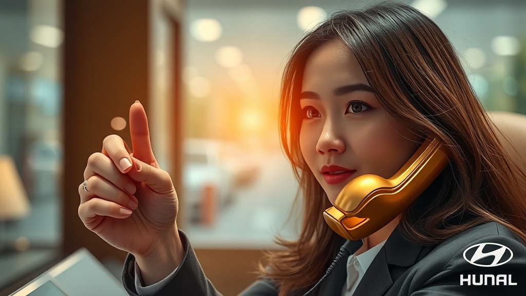 ARS 상담원 연결 꿀팁 (realistic 스타일)