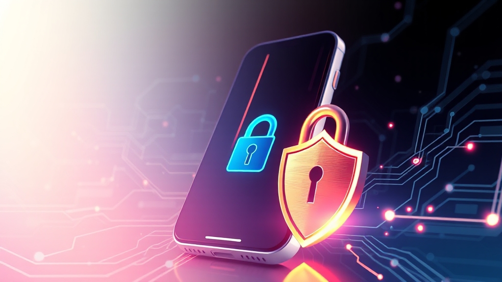 잠금 해제 시 주의사항 & 데이터 백업 (illustration 스타일)