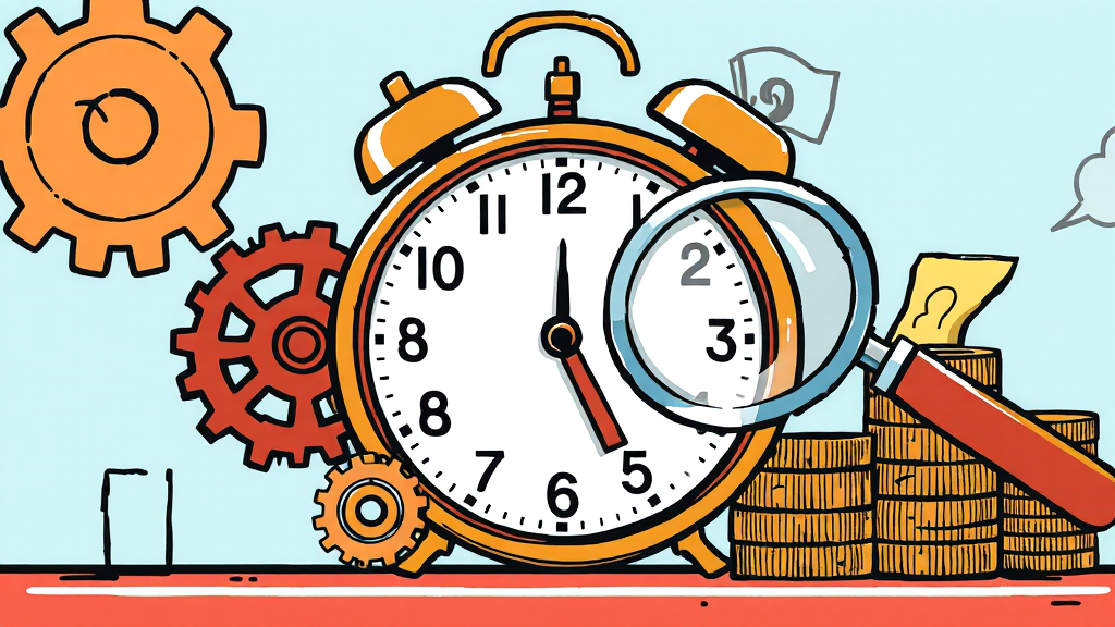 국민연금 조기수령 조건 및 신청 (cartoon 스타일)