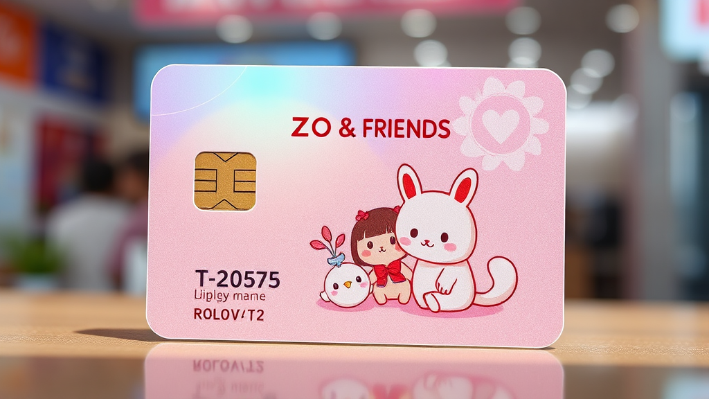 티머니 카드 디자인 종류는? (realistic 스타일)