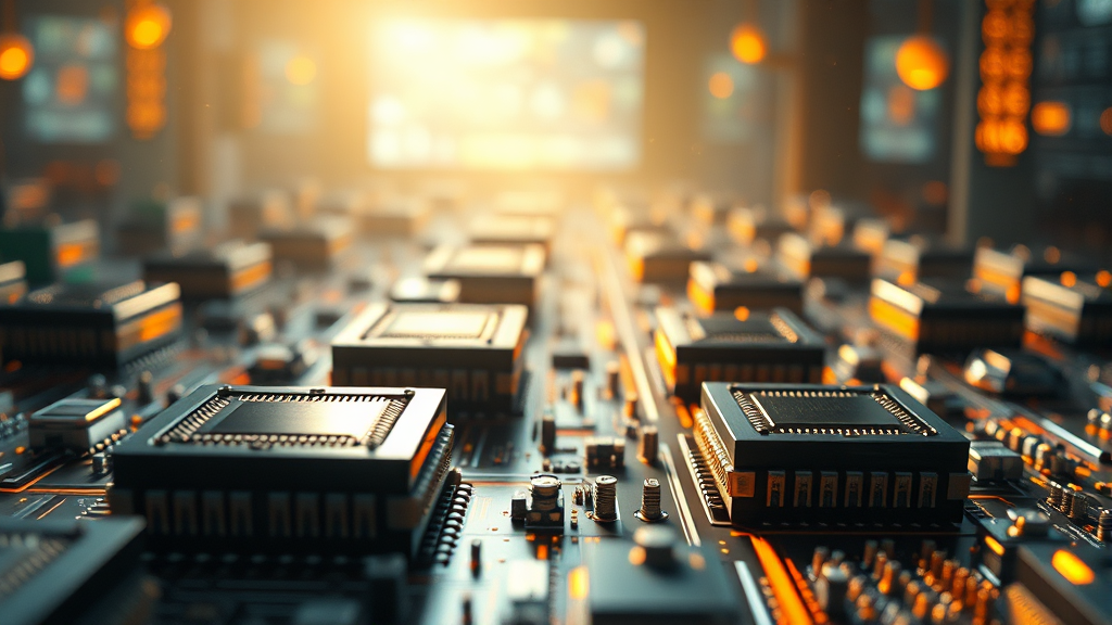 AI 경제 전쟁 시작 (realistic 스타일)