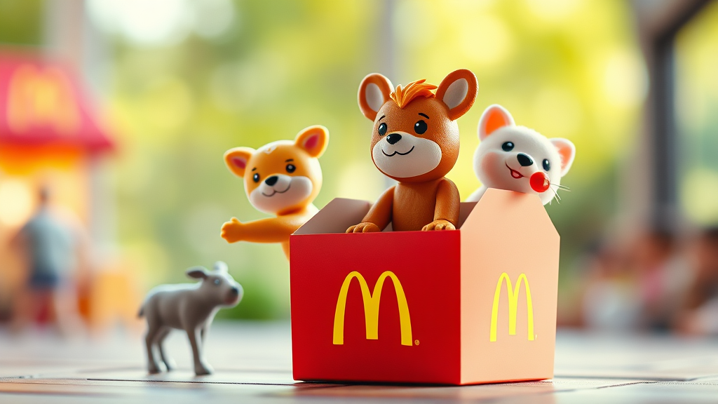 2월 맥도날드 해피밀: 플레이모빌 라인업 공개 (realistic 스타일)