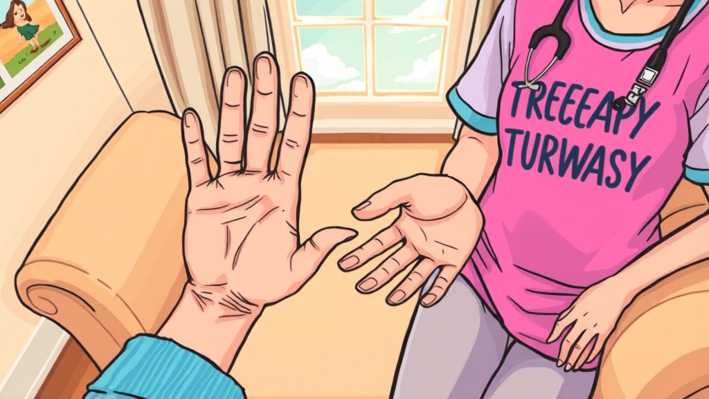 방아쇠수지, 치료법은? (cartoon 스타일)