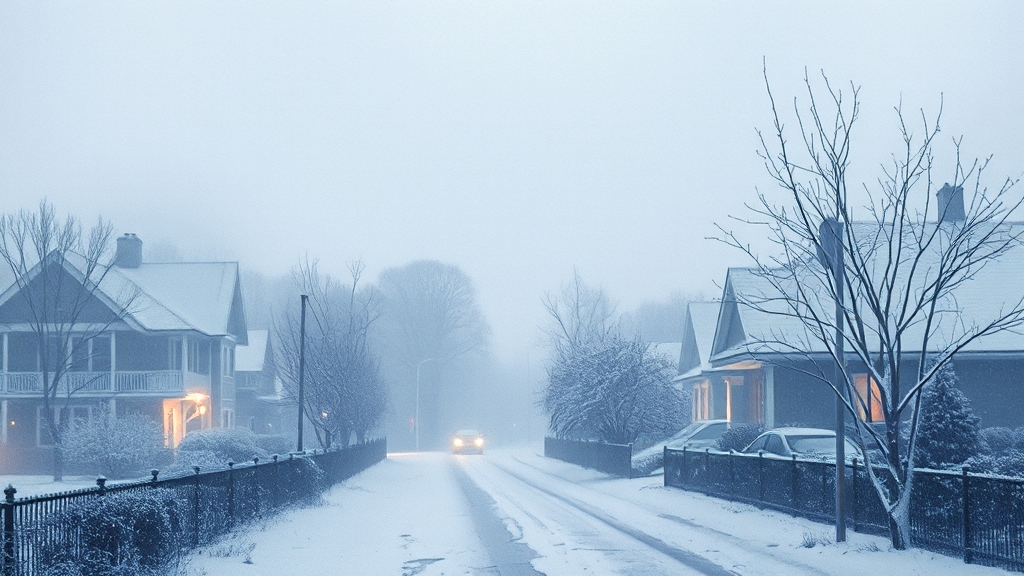 주택담보대출 중단 & 시장 영향 (watercolor 스타일)