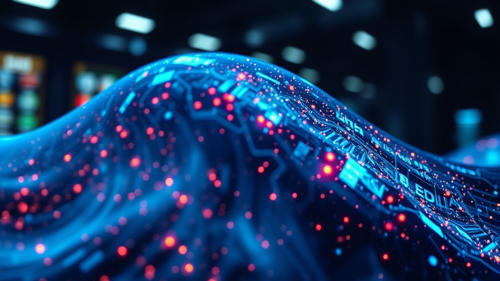 AI 시대, 소프트웨어 산업의 미래 전망과 과제 (realistic 스타일)