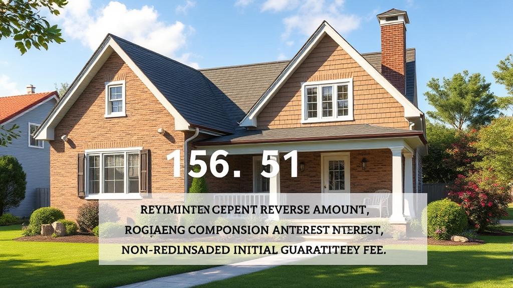 주택연금 해지 시 상환 금액 구성 (realistic 스타일)