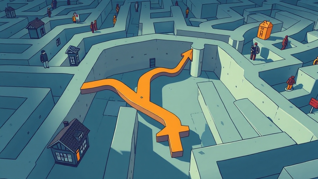 금리 역전, 원인 심층 분석 (illustration 스타일)