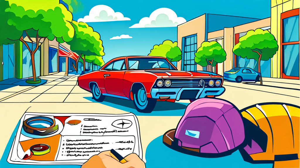 자동차 보험 보상, 꼭 알아야 할 핵심 (cartoon 스타일)