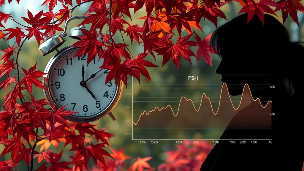 폐경, 어떻게 진단할까요? (realistic 스타일)