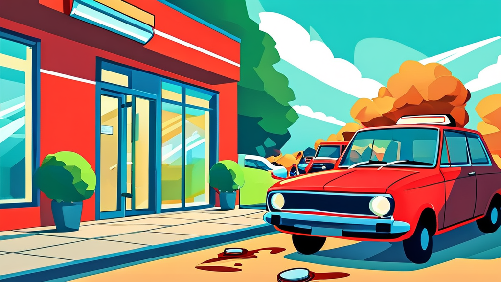 삼성화재 자동차보험 사고 관련 자주 묻는 질문 (cartoon 스타일)