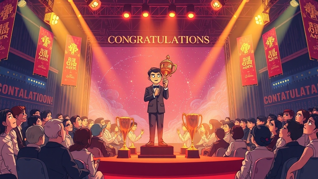 61회 백상, 특별했던 기록들 (cartoon 스타일)