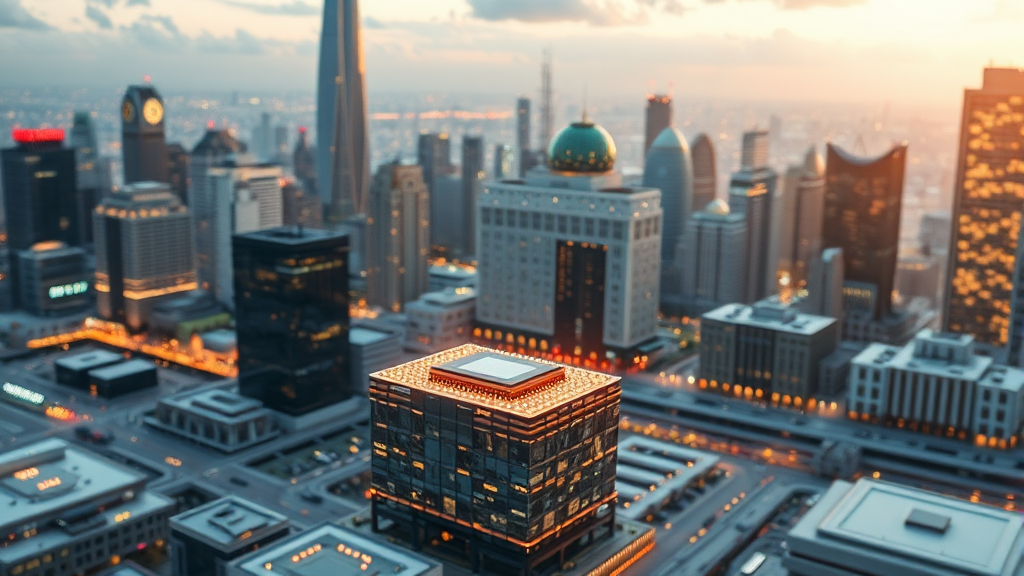 유리기판 시장, 왜 주목해야 할까? (realistic 스타일)