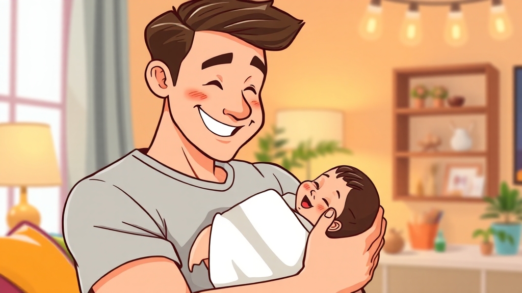 배우자 출산휴가란? (cartoon 스타일)