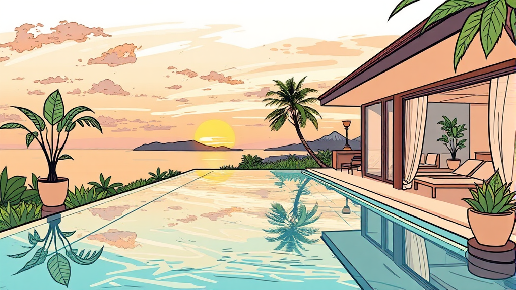 푸꾸옥 호텔 선택 가이드 (illustration 스타일)