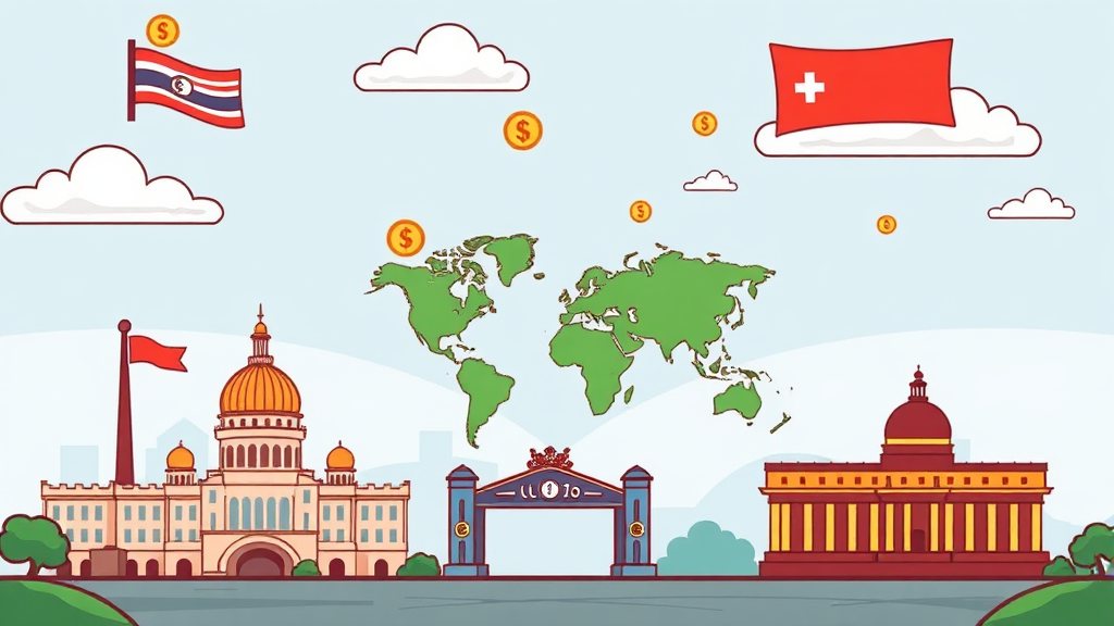 정부의 환율 안정 노력과 정책 방향 (cartoon 스타일)