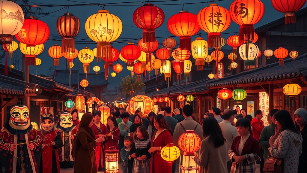 축제 즐길 거리 (realistic 스타일)