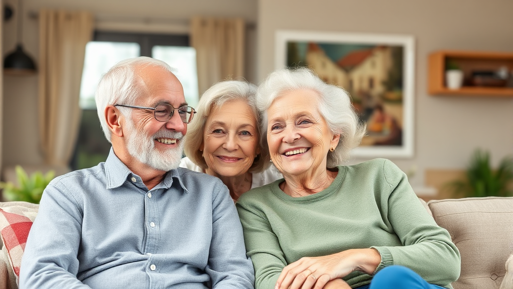 실버타운 유형별 비용 비교 (realistic 스타일)