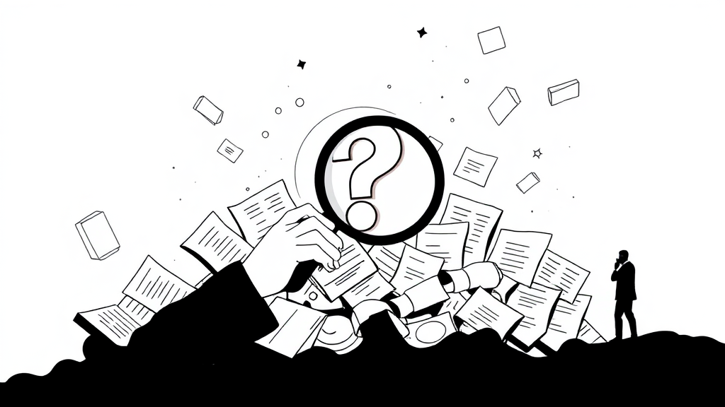 투자는 신중하게! 위험 신호 5가지🚨 5 위험 신호 1: 불투명한 정보 (illustration 스타일)