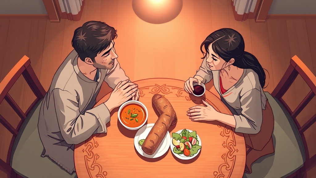 ‘당신의 맛’ 줄거리 (illustration 스타일)