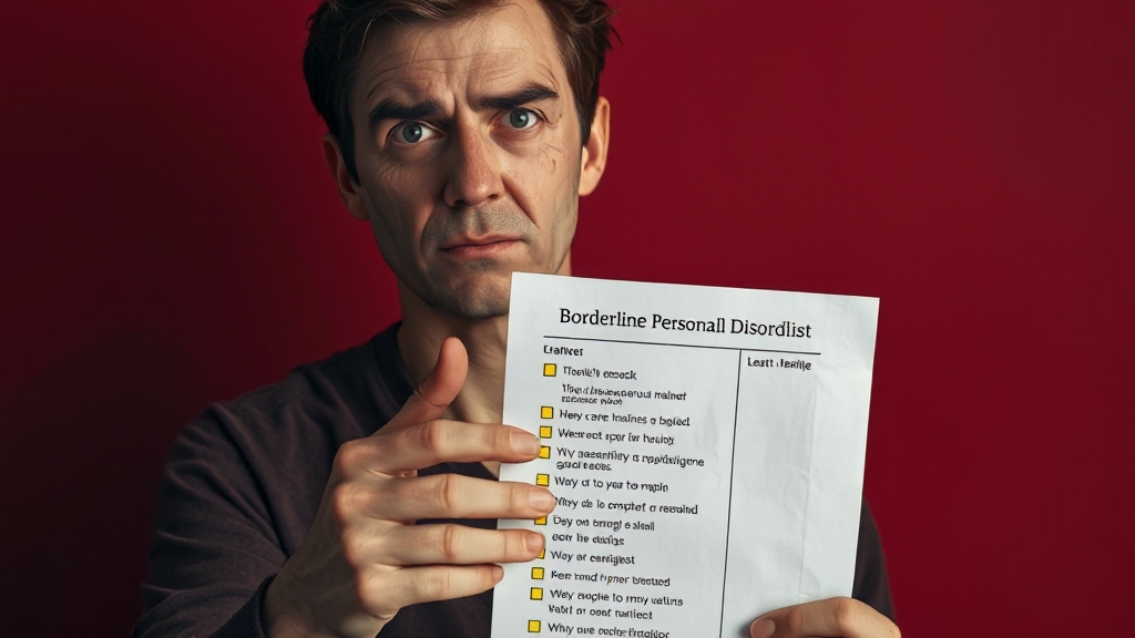 자가진단 체크리스트 (realistic 스타일)