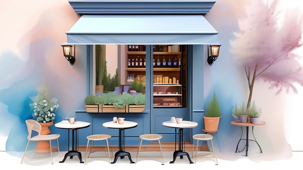 스터디카페 선택 시 고려해야 할 핵심 요소 (watercolor 스타일)