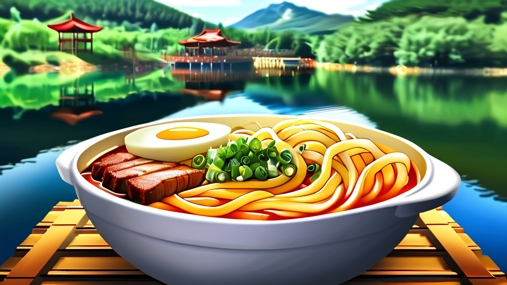 주변 명소 및 맛집: 알찬 여행 코스 추천 (realistic 스타일)