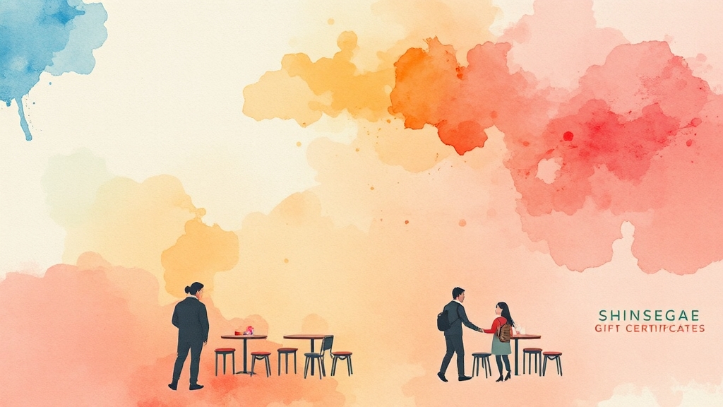 오프라인 사용 가맹점 리스트 (watercolor 스타일)