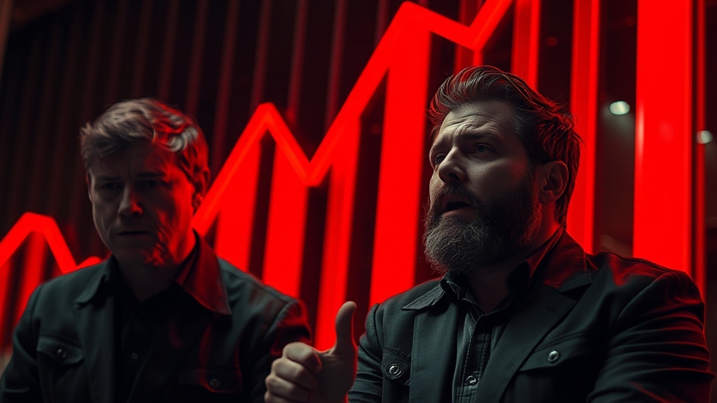 최근 증시, 반대매매 증가 추세 (realistic 스타일)