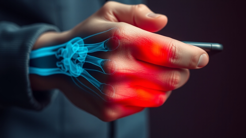 통증 원인: 주요 질환 & 요인 (illustration 스타일)