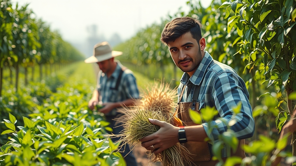 스마트팜 미래 전망 (realistic 스타일)