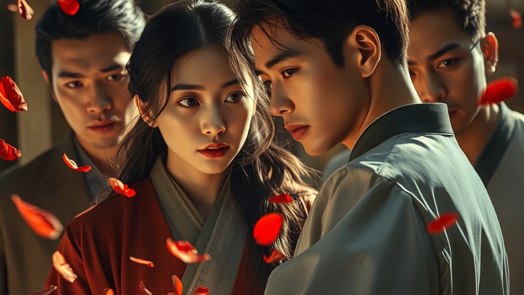캐릭터별 명장면 & 명대사 (realistic 스타일)