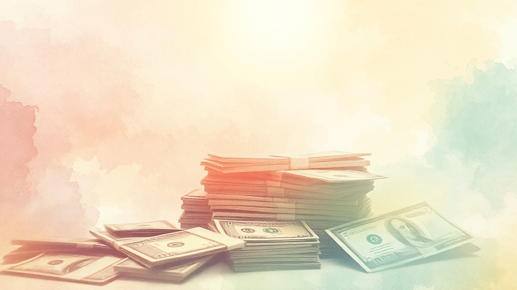 합의금 핵심 구성 요소 (watercolor 스타일)