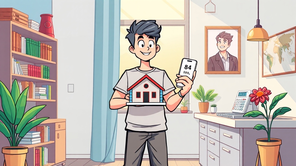 LH 청약 가점제 이해 (cartoon 스타일)