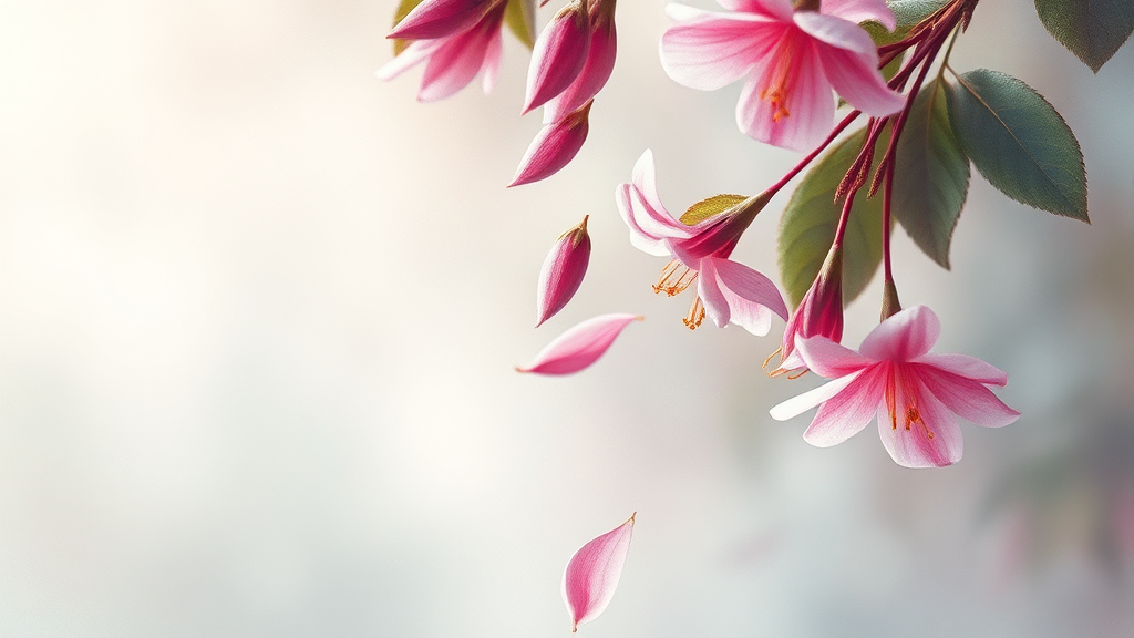 무궁화 다이어트 효과 (watercolor 스타일)