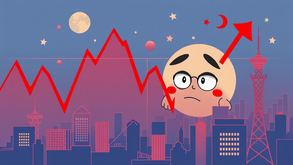 투자 시 리스크는? (illustration 스타일)