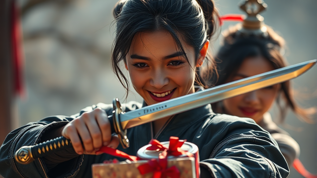 무속인이 본 궁합 (realistic 스타일)