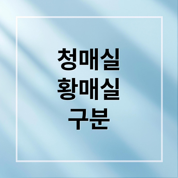 청매실
황매실
구분 (매실 수확시기 청매실 황매실)