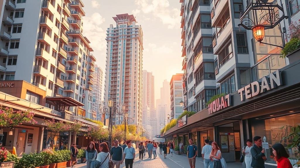 주변 개발 호재 및 기대 효과 (realistic 스타일)