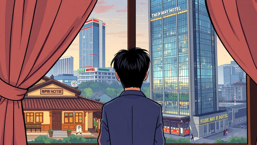 백제여관 & 더 메이호텔 숙박 정보 (cartoon 스타일)