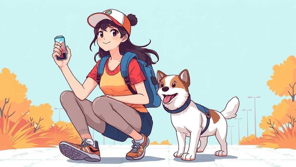 류다인의 매력: 털털함과 다재다능함 (illustration 스타일)