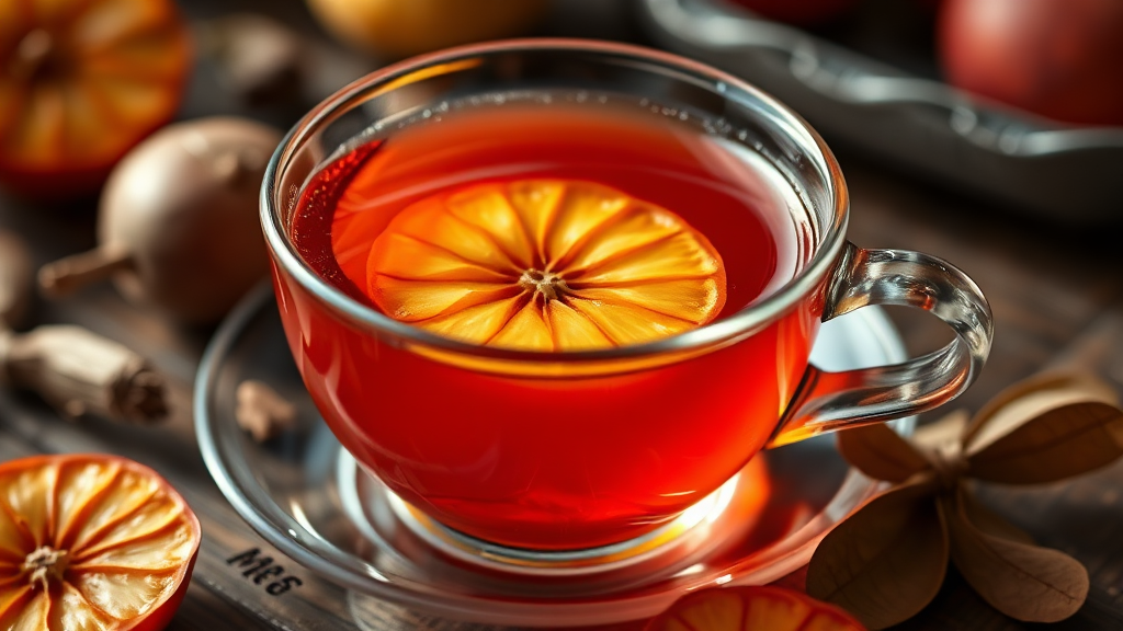 모과차, 이런 점은 주의하세요! (realistic 스타일)