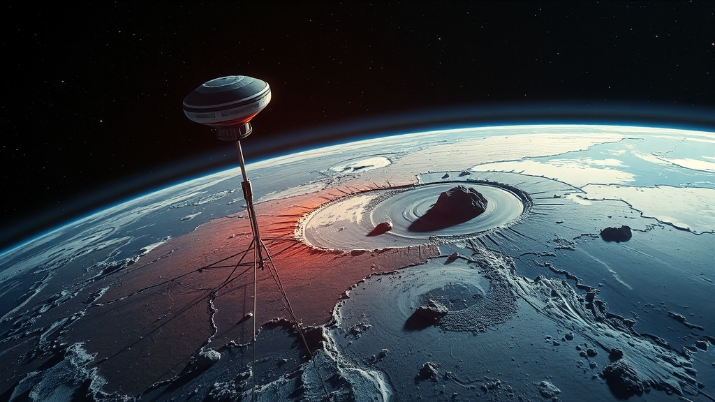 우주 지도 제작 활용 (realistic 스타일)