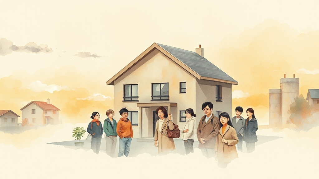 정부 규제, 왜 도입했을까? (watercolor 스타일)