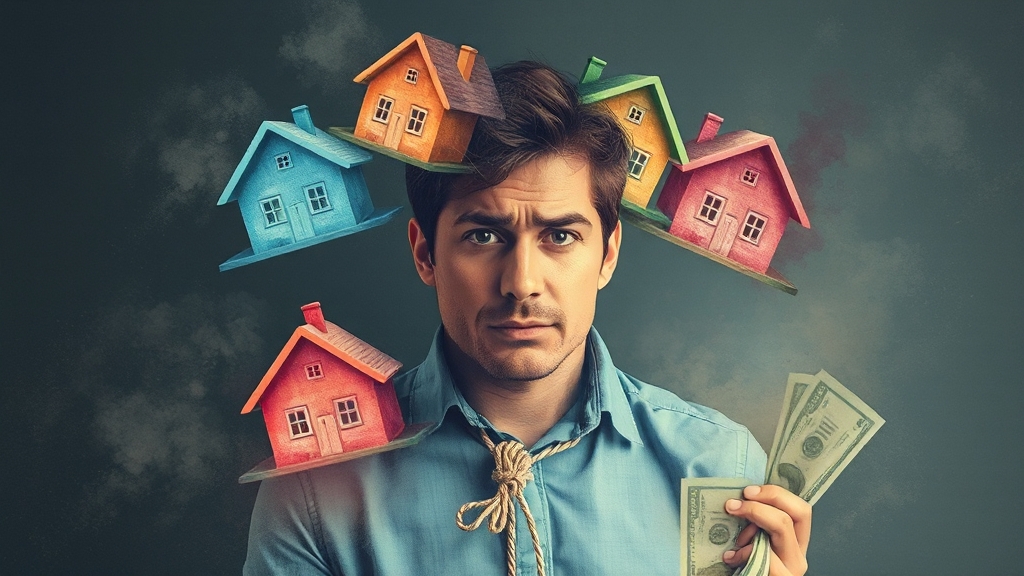 다주택자 대출 규제 현황 (watercolor 스타일)