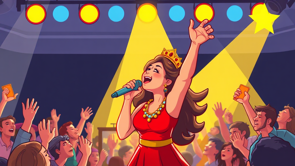 티켓 예매 사이트 선택 및 방법 (cartoon 스타일)