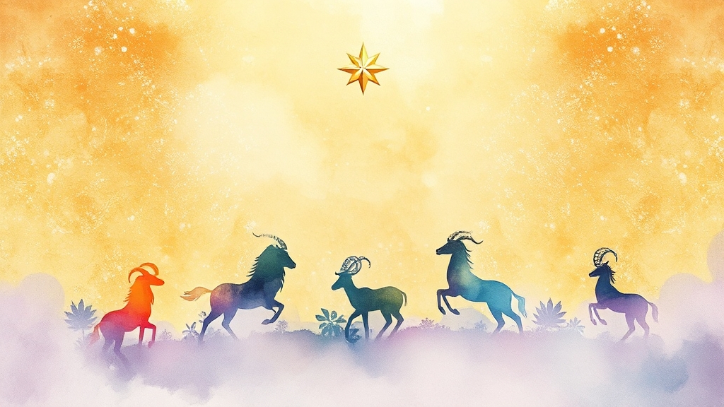 2025년, 행운을 잡으세요! (watercolor 스타일)